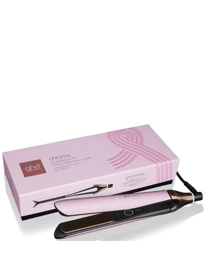 مكواة فرد الشعر الخيرية كرونوس من جي إتش دي - إصدار محدود باللون الوردي - Image 1