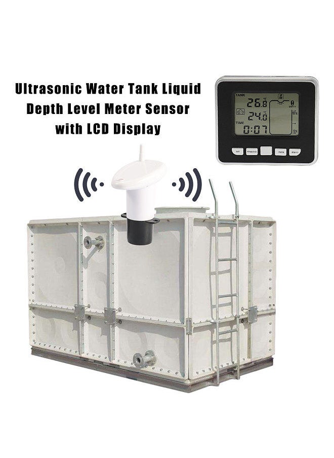 Generic - Ultrasonic Water Tank Liquid Depth Level Meter Sensor with LCD Display - Image 1