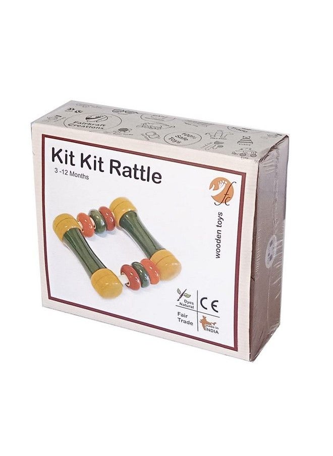 Maya Organic Handcrafted Wooden Toykit Kit Rattle  - Image 5