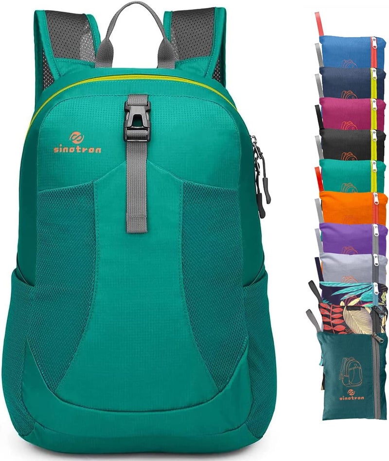 sinotron 22L Lightweight Packable Hiking Backpack, Small Hiking Backpack Day Pack for Women Men Travel Camping Vacation - Image 1