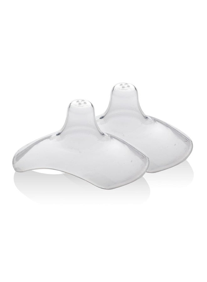 Luvlap Silicone Nipple Protector/Shield for Breast Feeding Mothers, with Storage case - Image 1