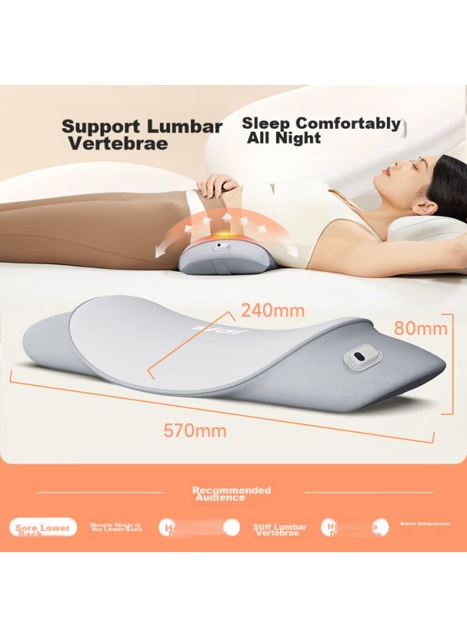 Silayi Siliye Heated Waist Pillow, Bed Back Support Cushion, Memory Foam Lumbar Support, Sleeping Back Brace, Lumbar Disc Pillow - Image 4