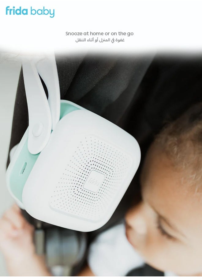 fridababy Fridababy 2-in-1 Portable Sound Machine & Nightlight | 5 Soothing Sounds | 3 Light Levels | Baby Sleep Aid | Travel-Friendly | Waterproof | Auto Shut-Off | Kid-Safe  - Image 4