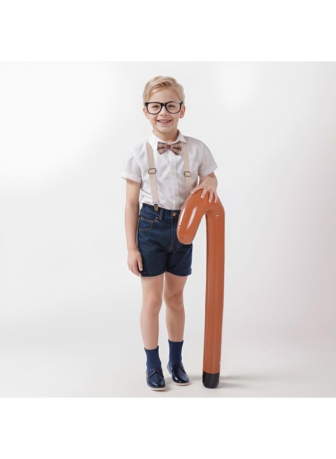 mifengda Kids Old Man Costume (Beige) - Image 4