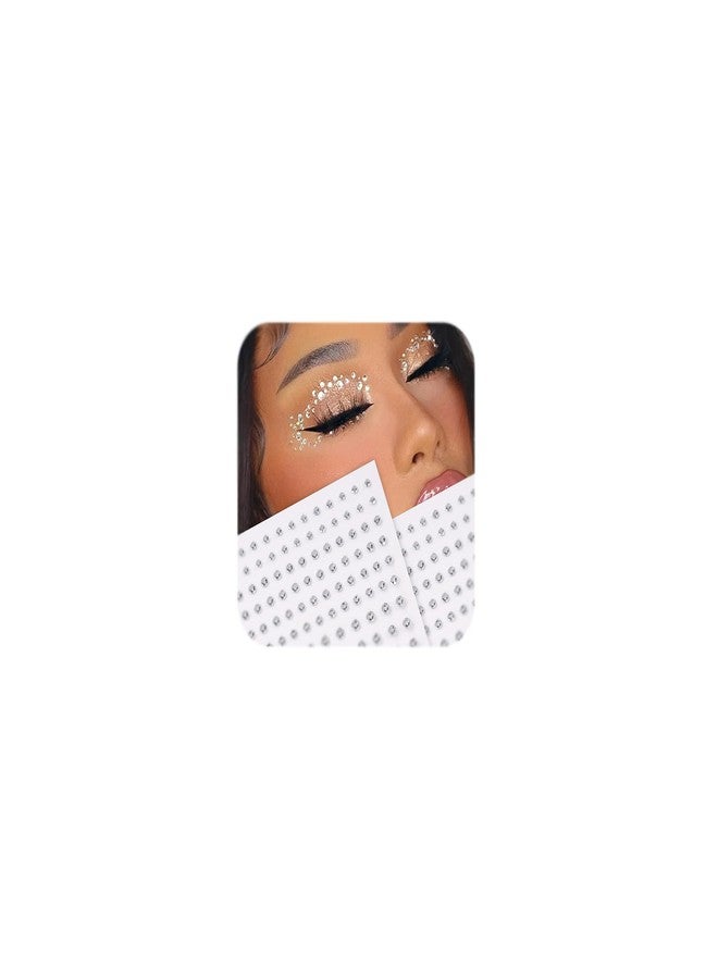 QWALIT Face Gems Hair Gems Hair Jewels Face Jewels Face Gems Stick on Hair Diamonds Sticky Hair Rhinestones Face Rhinestones Stick on Gems for Face Hair Rhinestones for Prom - Image 1