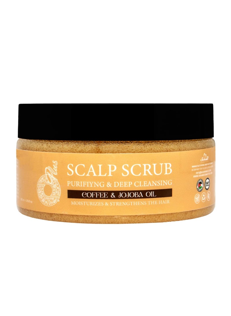 Oplus Oplus Coffee & Jojoba Scalp Scrub 200 ml - Deep Cleansing and Exfoliating Treatment for Healthy Scalp and Hair  - Image 1