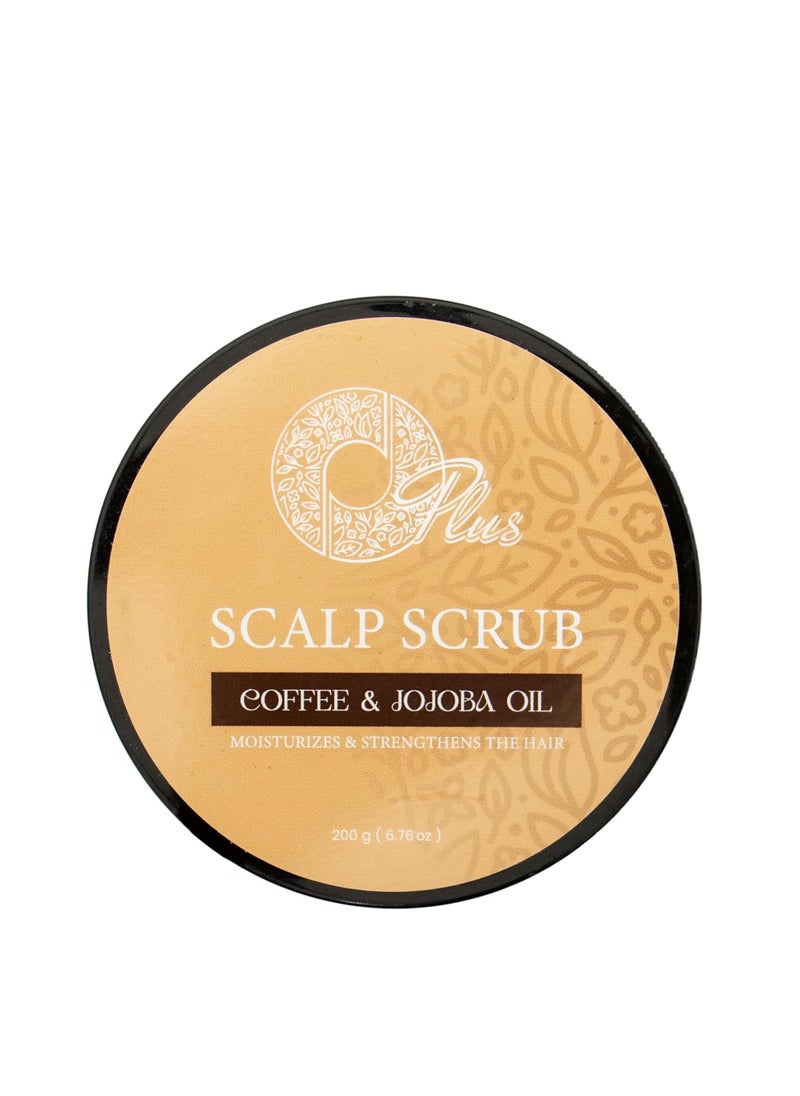 Oplus Oplus Coffee & Jojoba Scalp Scrub 200 ml - Deep Cleansing and Exfoliating Treatment for Healthy Scalp and Hair  - Image 4