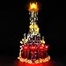 Kyglaring LED Light Kit Compatible with Lego The Lord of The Rings Baraddur 10333 Building Blocks Upgraded Lighting Accessories for 10333 Model Set Model Not Included Classic Version - Image 2
