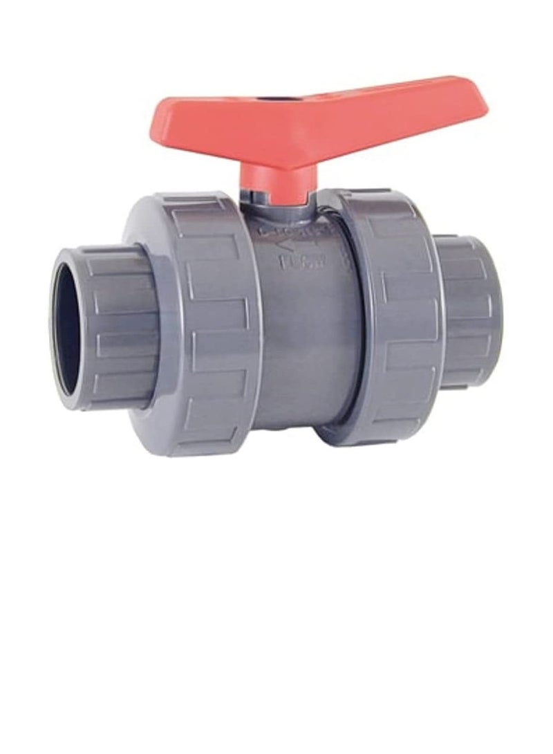 تجهيزات أنابيب إمداد المياه الثقيلة من Cepex PVC لحمام السباحة والزراعة والري والسباكة التجارية (1/2 بوصة ، صمام الاتحاد الكروي (مضاد للكتلة)) - Image 2