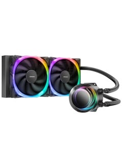 Antec Vortex 240mm ARGB All in One Liquid CPU Cooler with Aluminum Radiator and Latest Intel/AMD Socket Support