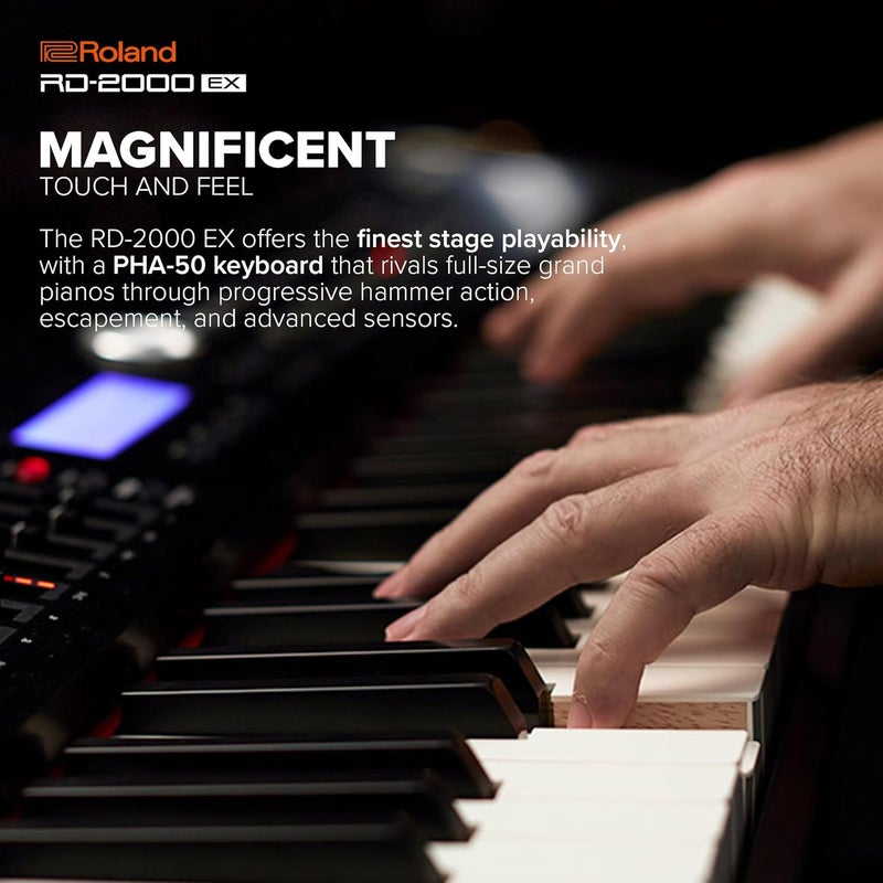 Roland بيانو رولاند RD-2000 EX الرقمي الممتاز - Image 3