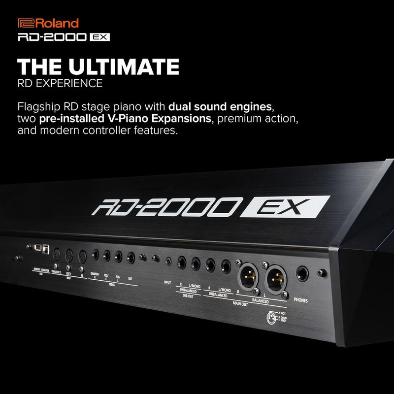 Roland بيانو رولاند RD-2000 EX الرقمي الممتاز - Image 2