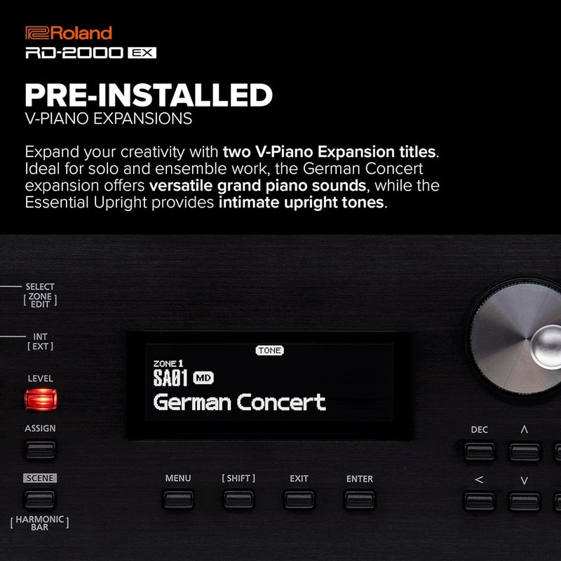 Roland بيانو رولاند RD-2000 EX الرقمي الممتاز - Image 4