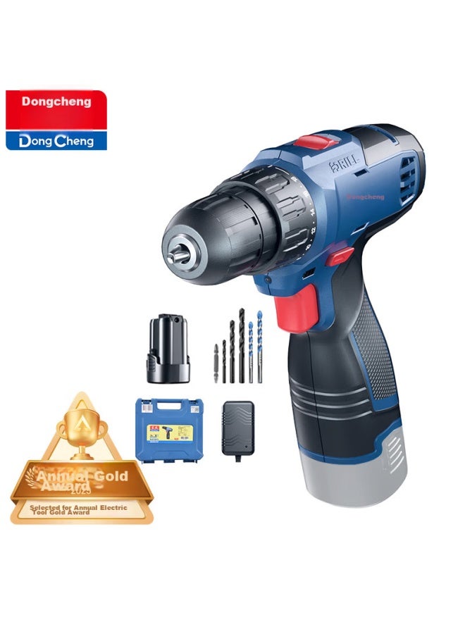 DONG Cheng Dongcheng Lithium Electric Drill Wjz1601d Cordless Electric Screwdriver Set Household 16v Multi-function Kit - Image 1