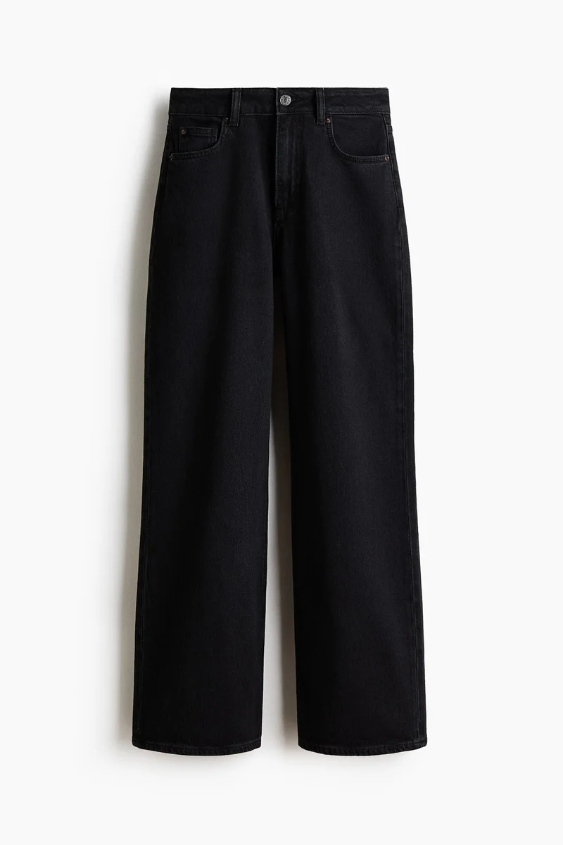 Wide High Jeans