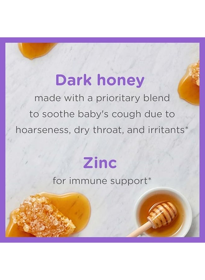 Zarbee's Baby Honey Cough Syrup + Immune for Babies 12-24 Months - Image 5