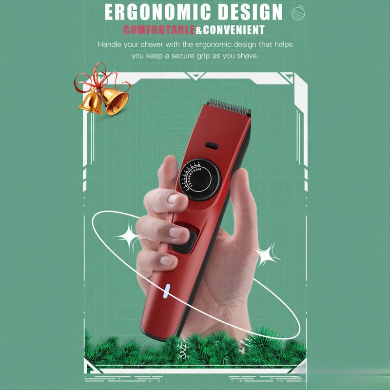 Hair Clipper Trimmer Rechargeable Razor Trimmer Adjustable Cordless - Image 5