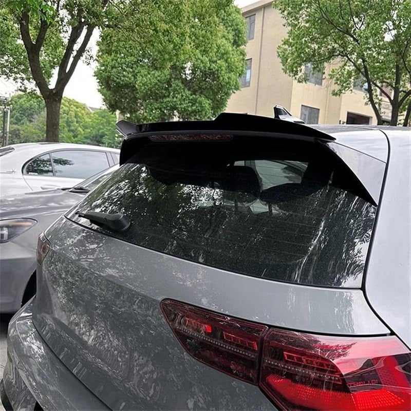 Vuzmode Gloss Black Rear Spoiler for VW Golf 8 MK8 GTI R GTD 2020-2023 - Image 5