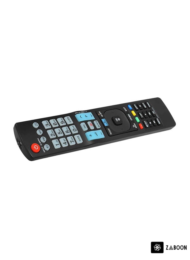 Zaboon Wireless Smart Remote Control For Smart Digital TV Black