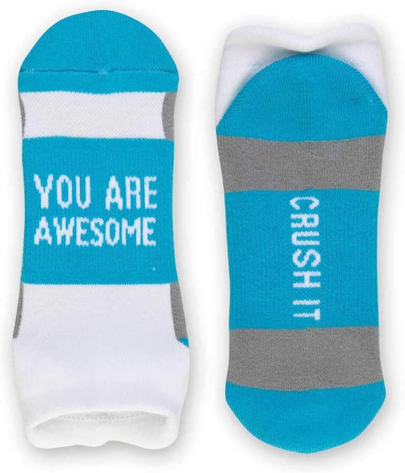 Gone For a Run Inspirational Ankle Socks for Women - Affirmation - Fun Running Socks - Runners Gifts & Motivation - Image 3