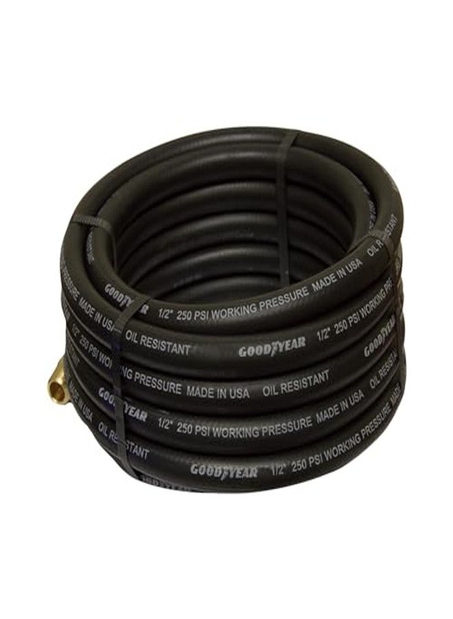 Goodyear Black Rubber Air Hose - 1/2in. x 25ft. 250 PSI, Model Number 12191 - Image 4