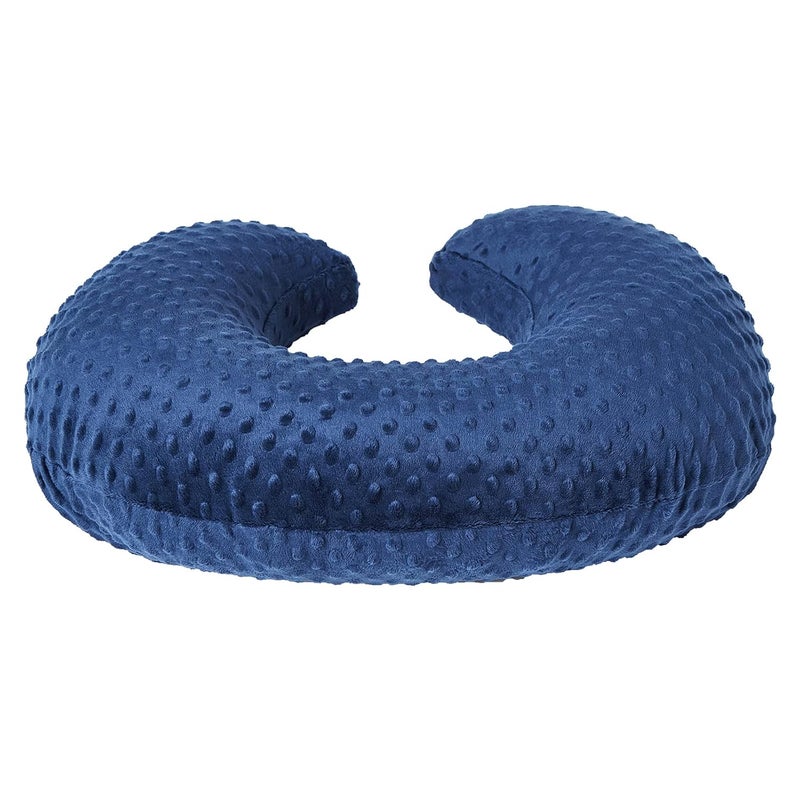 QUENESS غطاء وسادة الرضاعة غطاء وسادة الرضاعة مينيكي دوت (أزرق ملكي) - Image 5