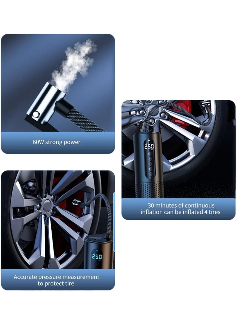 منفاخ كهربائي مع مخرج شحن تيب سي - خفيف وسهل الحمل Q - Image 2