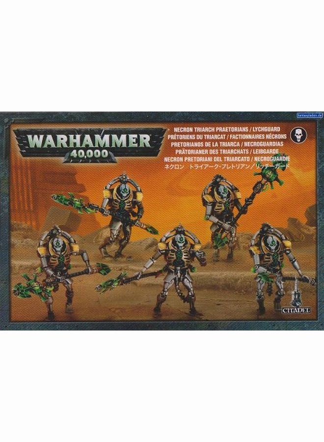 Games Workshop 99120110012" Necron Lychguard/Triarch Praetorian Tabletop And Miniature Game - Image 1