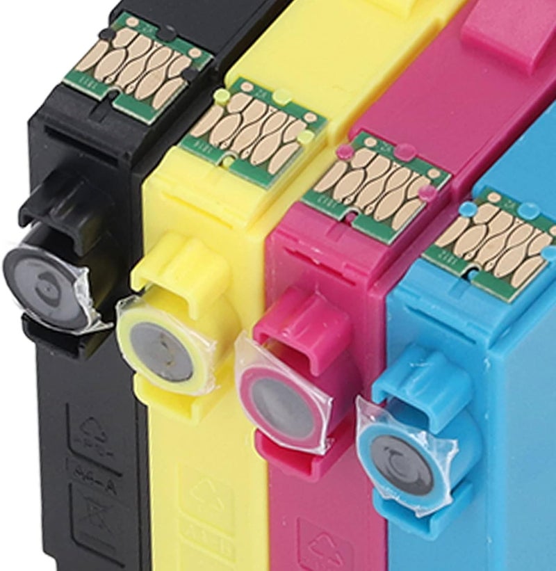 Black Cyan Magenta Yellow 4 Pack Ink Cartridge Set - Compatible with Expression Home XP 30 102 202 205 212 215 225 302 305 312 322 325 402 405 405WH 412 415 422 425 Inkjet Printers - Image 5