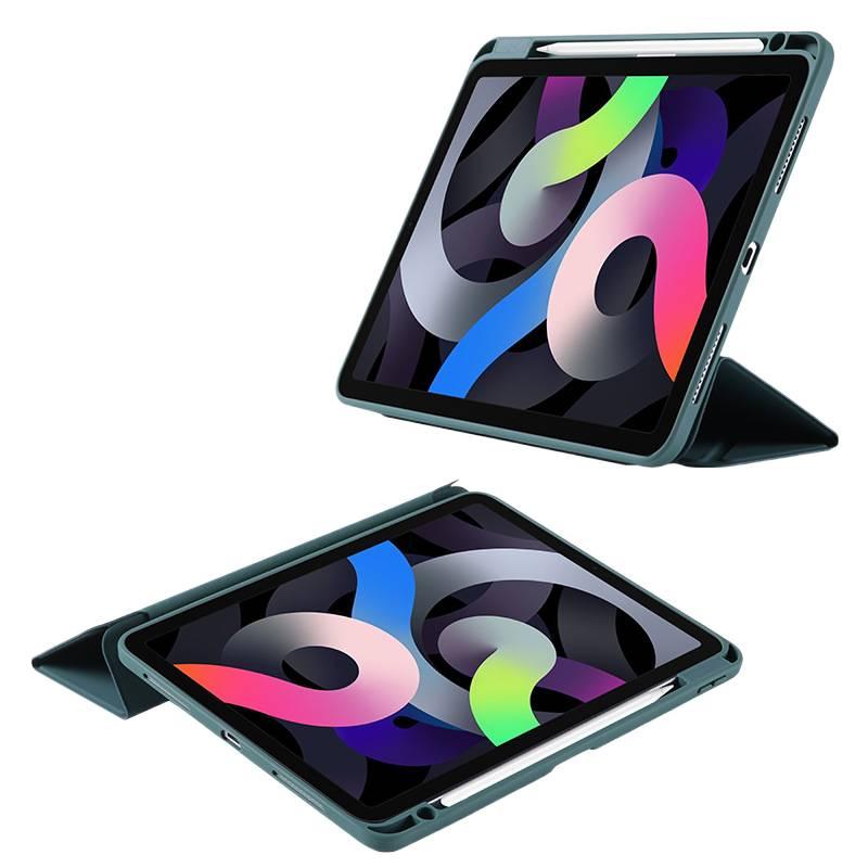 DGG 抹茶色 Transparent Clear Back iPad Case for iPad Pro 11 / iPad Air with Pencil Holder - Image 3