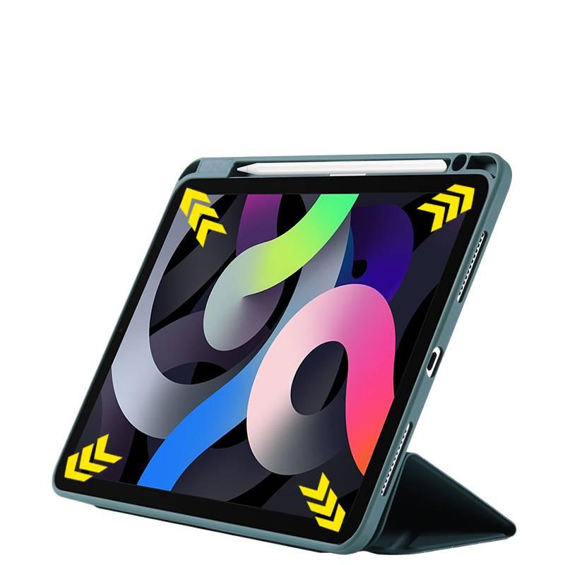 DGG 抹茶色 Transparent Clear Back iPad Case for iPad Pro 11 / iPad Air with Pencil Holder - Image 5
