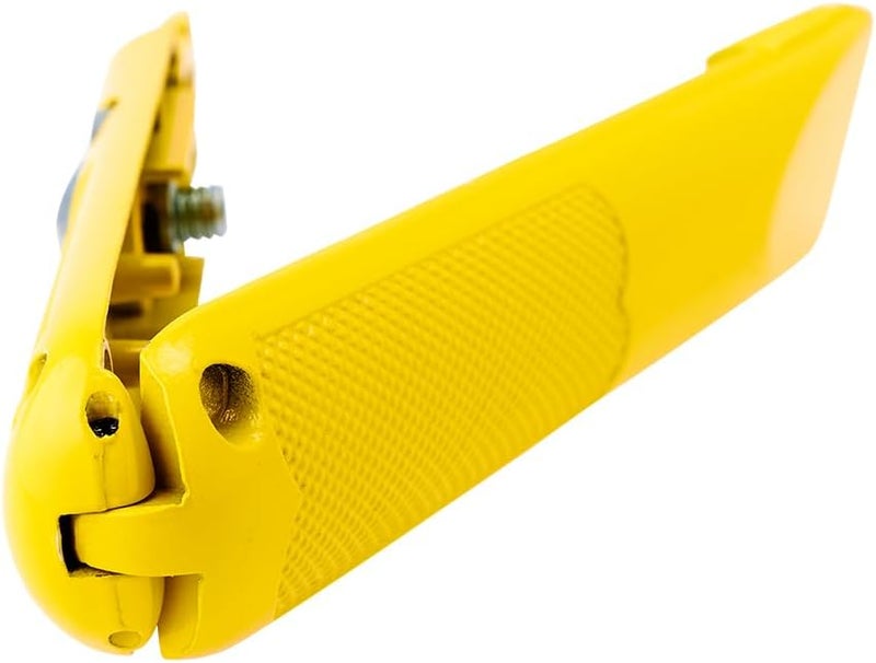 TOOLPRO Fixed Blade Utility Knife - Heavy Duty Construction Knife with Extra Blade Storage and Magnetic Retainer, 5 Extra High Carbon Steel Blades Included - Image 4