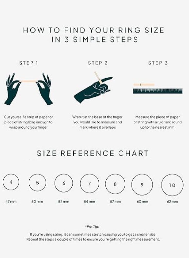 GUDOO 14K Gold Plated Interlocked Stackable Rings for Women - Statement Multi Ring Mixed Metals Stack - Cubic Zirconia Two-Toned Stacking Jewelry - Image 2