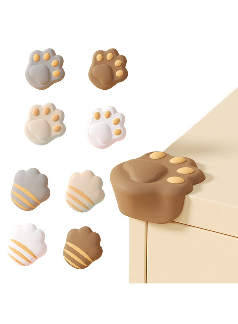 8PCS Baby Corner Protectors, Soft Silicone Table Guards for Child Safety, Prevent Head Injuries, Ideal for Home Use - Image 1