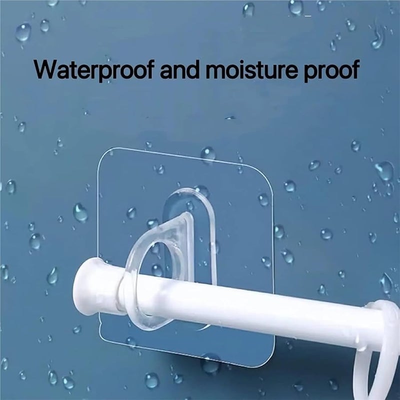 Adhesive Wall Mounted Hooks 50Pcs Spray Bottle Holder for Kitchen Bathroom Cabinet Storage - Image 4