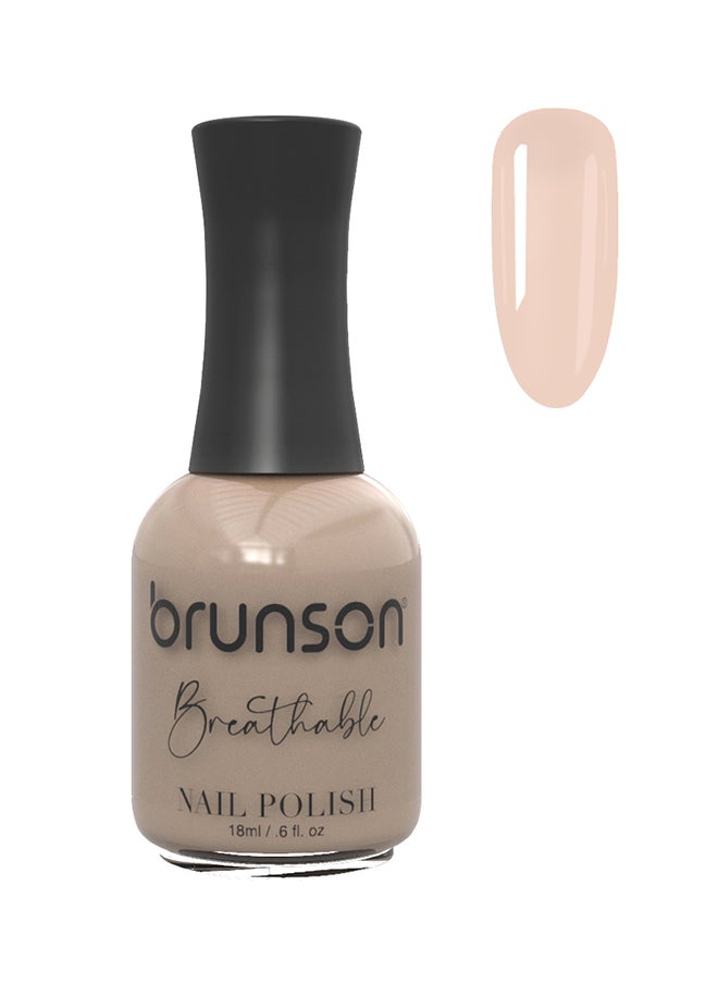 brunson Breathable Nail Polish Halal nail polish Wudu friendly Quick-Dry Vegan long lasting but easy peel off   18ml BH331 