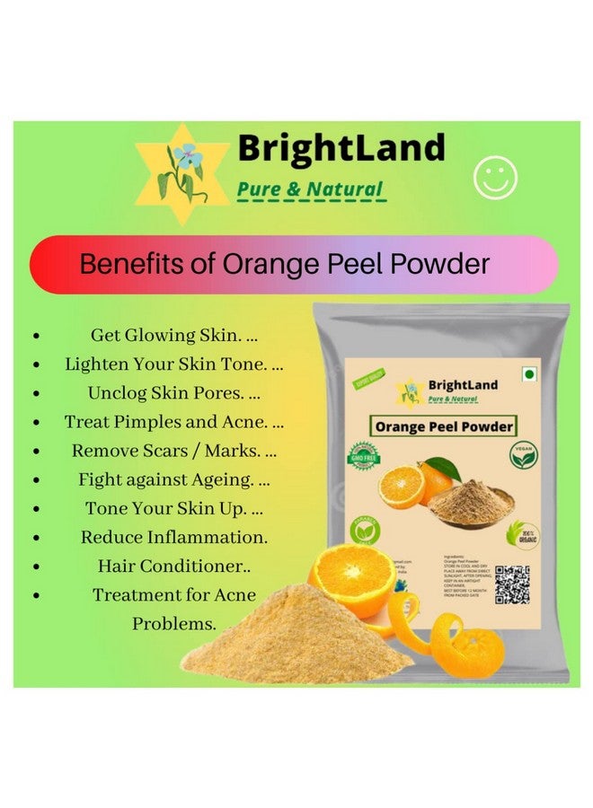 Brightland Kasturi Turmeric(haldi), Orange peel, Rose(Rosa indica) & Lemon Peel Powder (50gm*4= 200gm) - Image 3