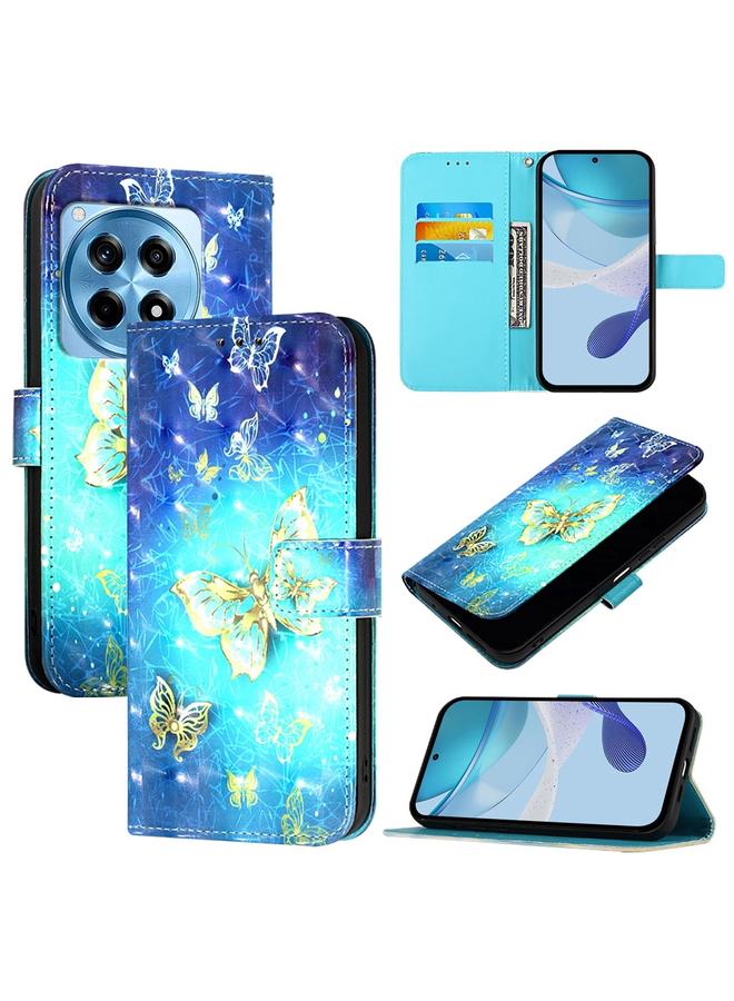 S-TOP Case For OnePlus 12R Global 3D Painting Horizontal Flip Leather Phone Case - Image 1