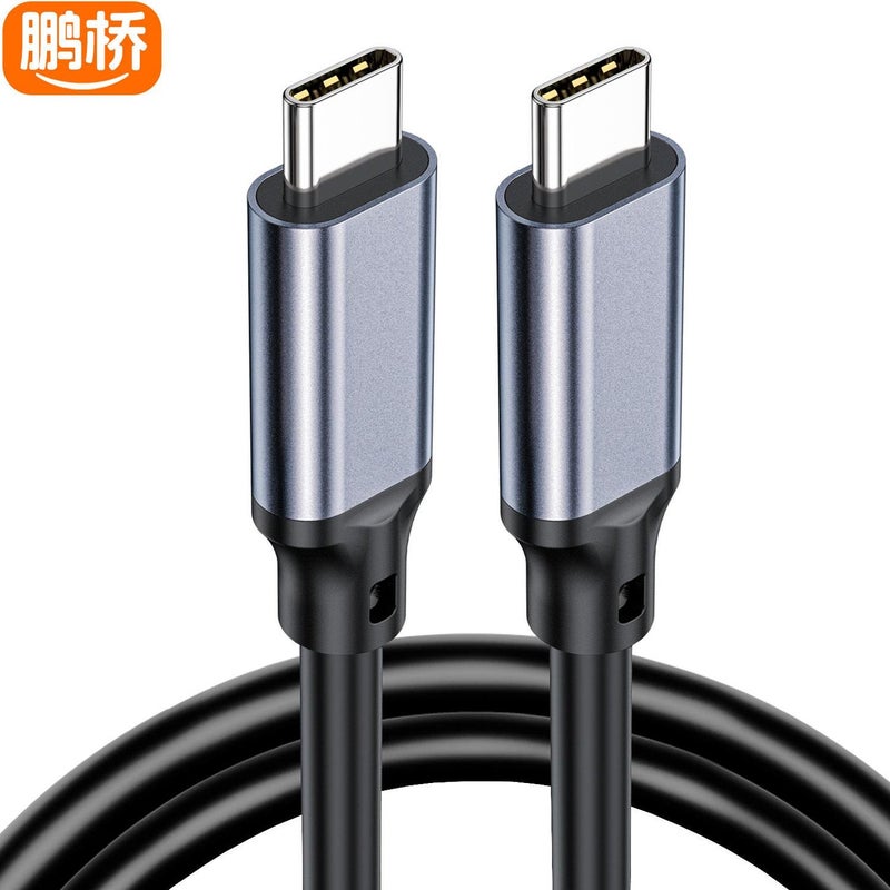 كابل USB4 لأجهزة الكمبيوتر المحمولة المخصصة للألعاب ومحطات العمل المكتبية، يدعم وضع DisplayPort البديل بدقة 8K، ونقل البيانات بسرعة 40 جيجابت في الثانية، وتوصيل الطاقة بقدرة 240 واط، ومُغلف بنسيج نايلون مضفر. - Image 5