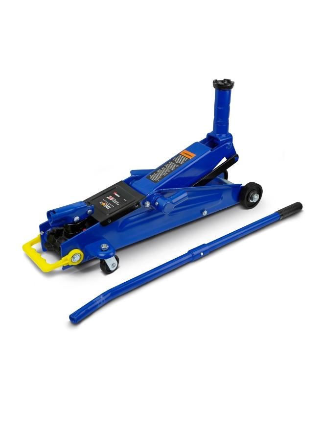 VTOOLS 2.5 Ton Heavy-Duty Hydraulic Trolley Floor Jack For Car & SUV, Blue, VT5101