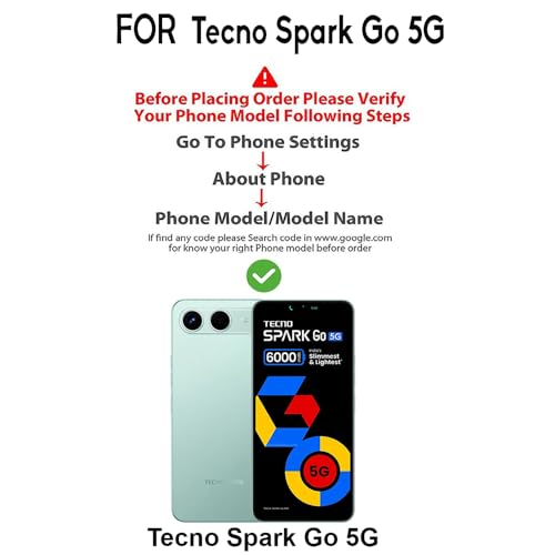 Casotec Case Cover for Tecno Spark Go 5G Wooden Herringbone MagSafe Ring Design (Not MagSafe Compatible) | UV Printed Soft TPU Shockproof Back Case for Tecno Spark Go 5G - Image 5