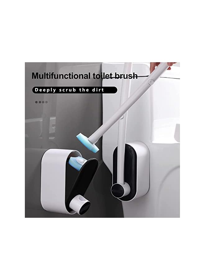 PROMASS Disposable Toilet Bowl Cleaning Brush with 24 Refills Dissolving Wands Replacement Sponge Brush Heads, Toilet Bowl Cleaner Wands for Bathroom Cleaning - Image 4