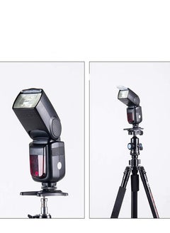 Y&D 3PCS Camera Flash Stand Speedlight Hot Shoe Mount Stand, with 1/4" Metal Tripod Thread for Speedlite Canon Nikon Sigma Pentax Olympus Panasonic Metz Nissin Yongnuo  - Image 4