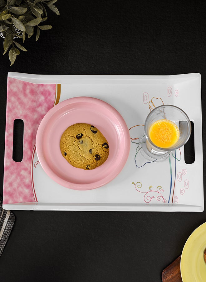 Royalford Melamine Tray Assorted Desgin 38.5X27.3X1.6cm - Image 5