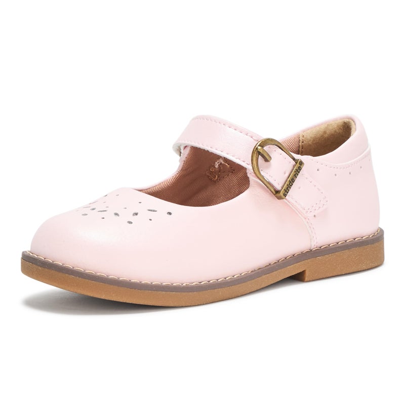 Stride Rite SR MARA Mary Jane Flat Pink Shimmer 12 US Unisex Little Kid