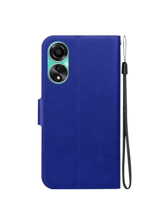 S-TOP Case For OPPO A78 4G Ultra-thin Voltage Magnetic Buckle Leather Phone Case - Image 3