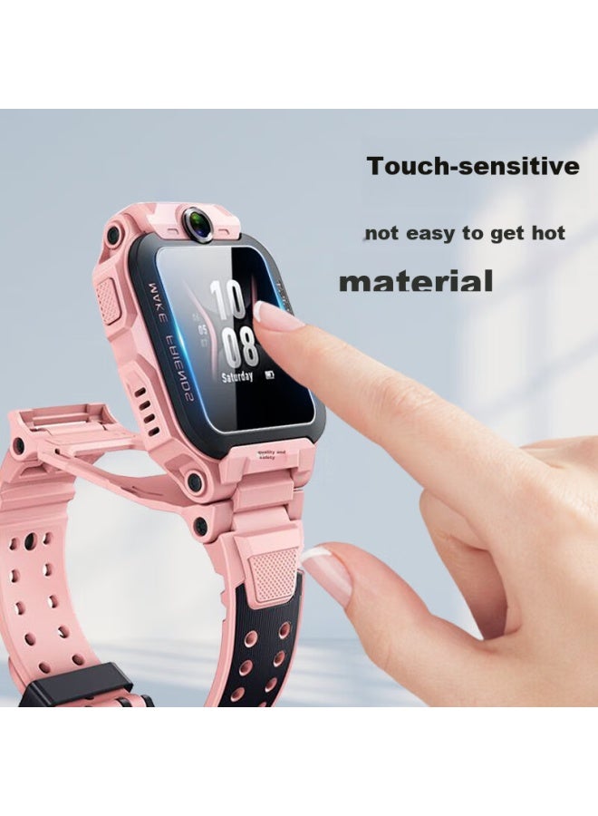 Stiger Screen Protector For Xiaotiancai Children's Smarch Z6a/z6s, Tempered Glass Film, Anti-scratch, Shockproof, Auto-adhesive, Fingerprint-resistant Glass Film - Image 3