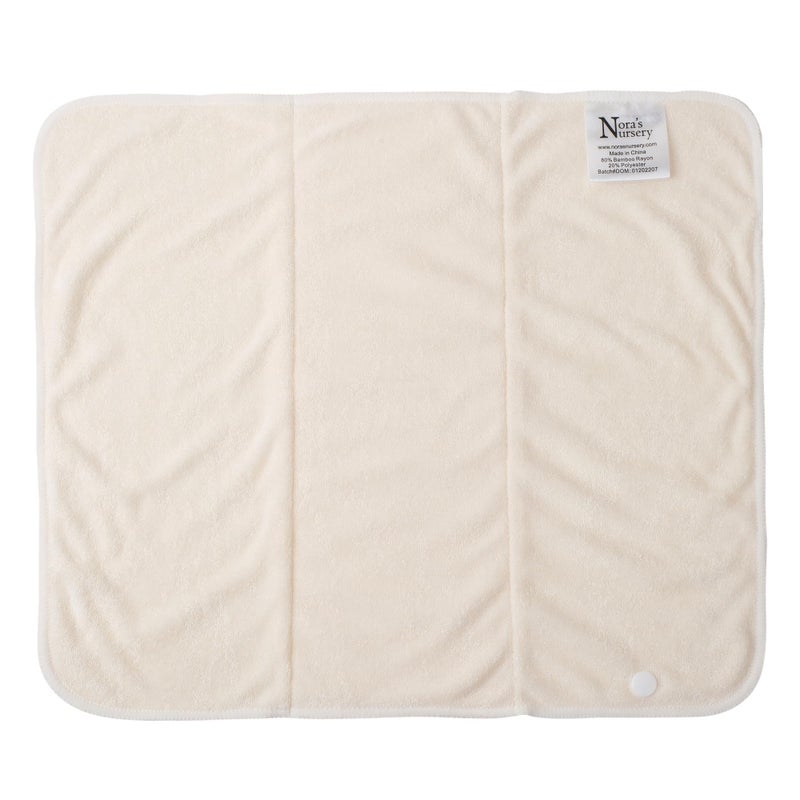 Nora's Nursery 7 Pack Cloth Diaper Prefold Inserts with Snap - 2-4-2 Layers - Reusable and Absorbent - 13" x 15" Perfect for Any Diaper - Nora's Nursery - Image 3
