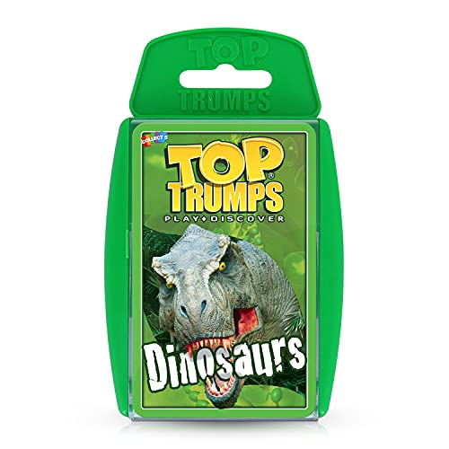 Top Trumps Dinosaurs Classics Card Game Discover Interesting Facts in This Educational Packed Game Including The Killer Rating for a Tyrannosaurus Rex Makes a Great Gift for Ages 6 Plus - Image 1