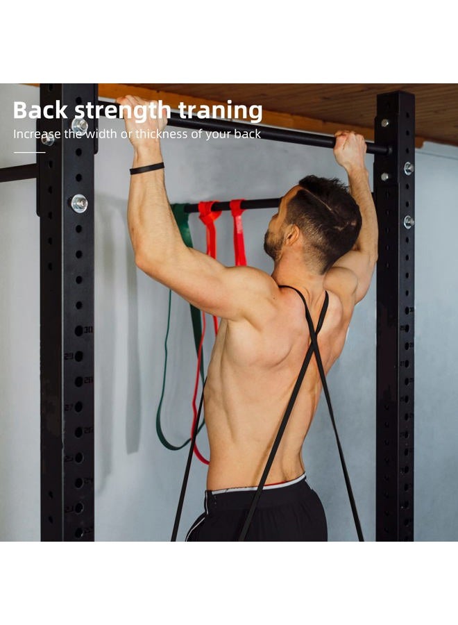 OTURGC Pull Up Assist Band Heavy Duty Resistance Bands Set Workout Body Pull Up Bands Assistance Band for Powerlifting, Training, Stretching, Crossfit…… - Image 5